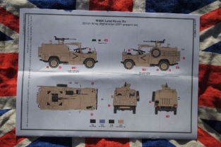 Airfix A06301  WMIK LAND ROVER / SNATCH LAND ROVER BRITISH FORCES